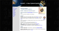 Desktop Screenshot of kiwisat.org.nz