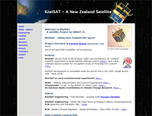 Tablet Screenshot of kiwisat.org.nz